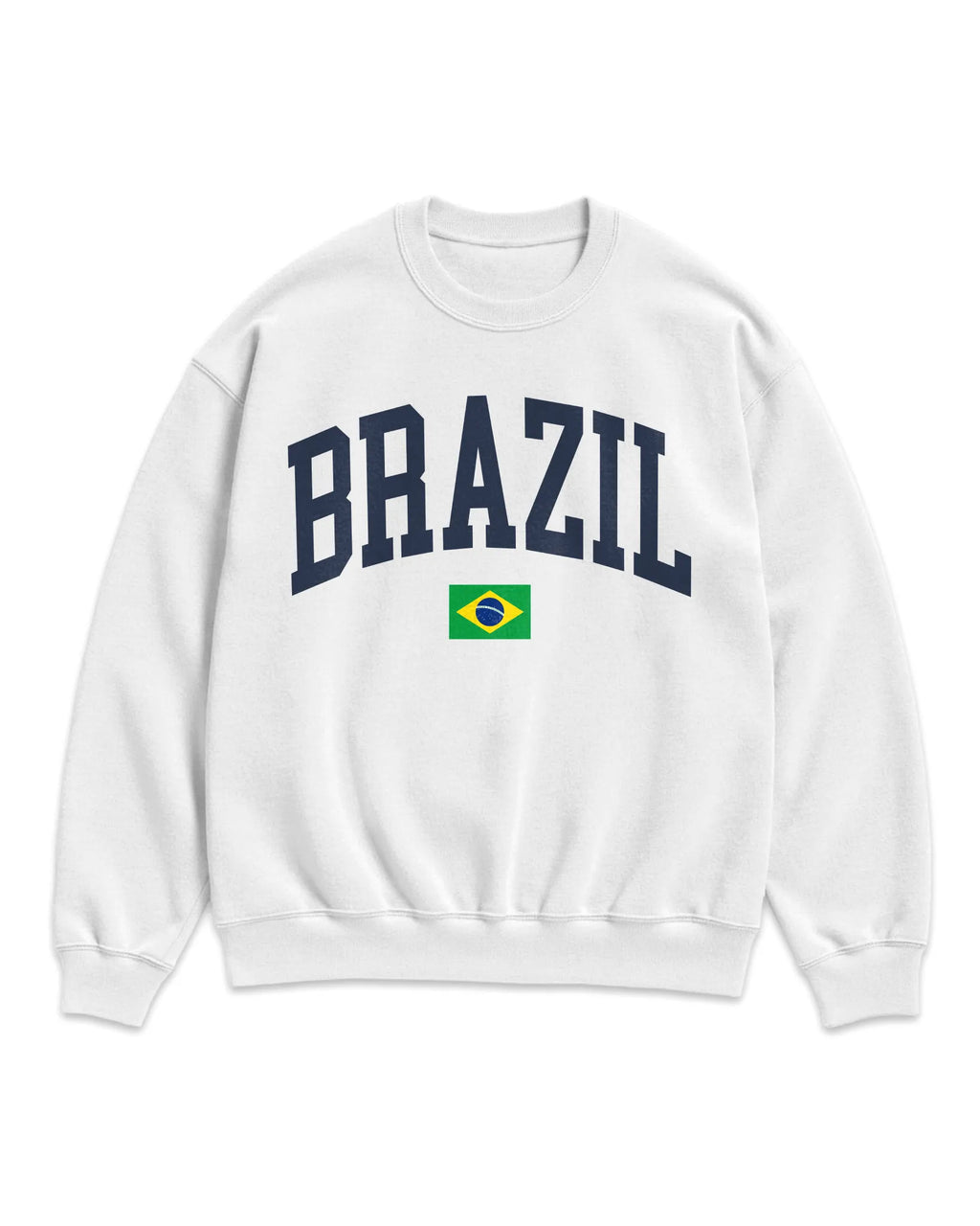 Brazil Collegiate Flag Sweatshirt