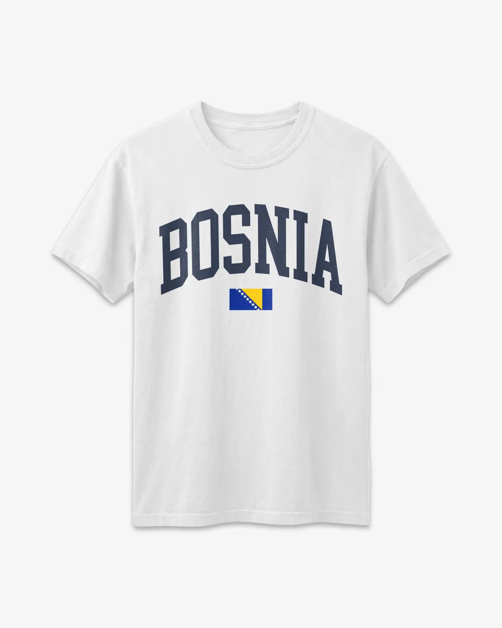 Bosnia Collegiate Flag T-Shirt