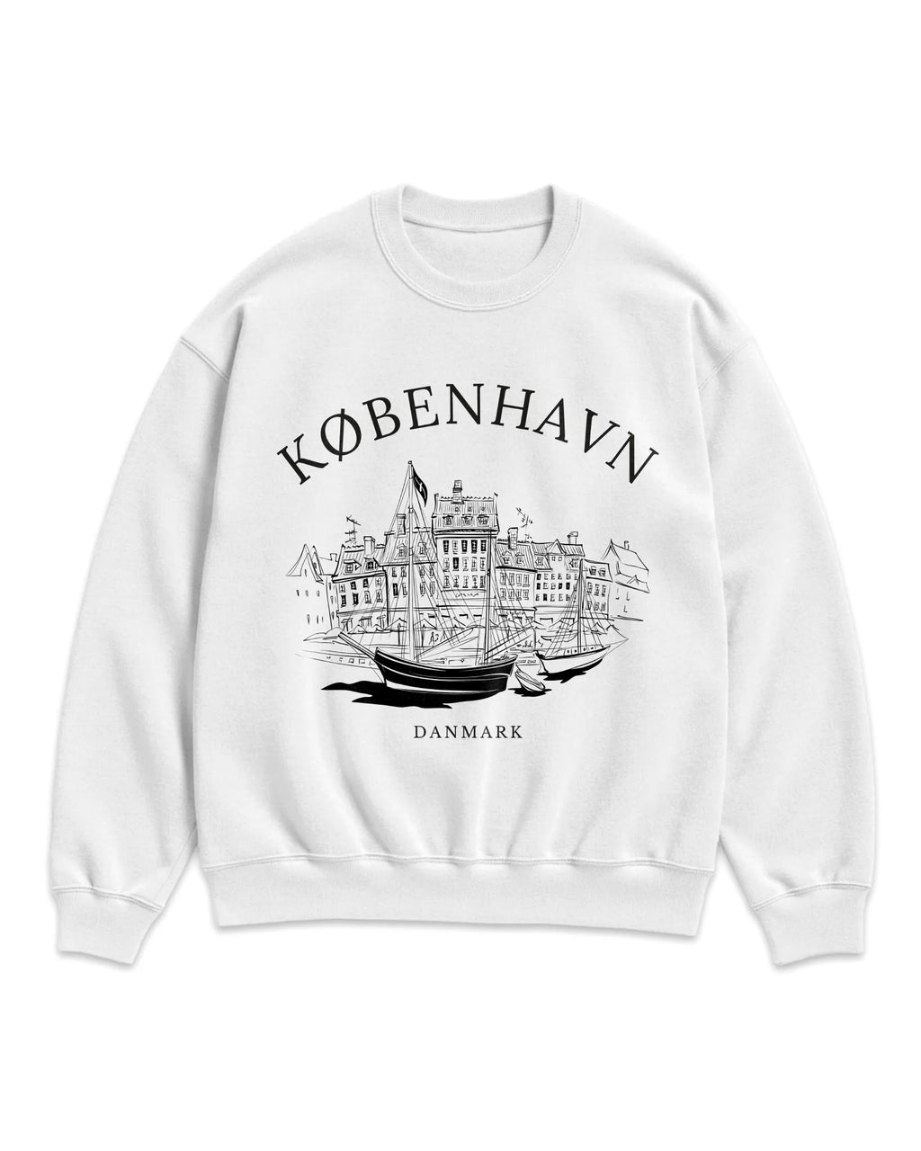 Copenhagen Vintage Sketch Sweatshirt