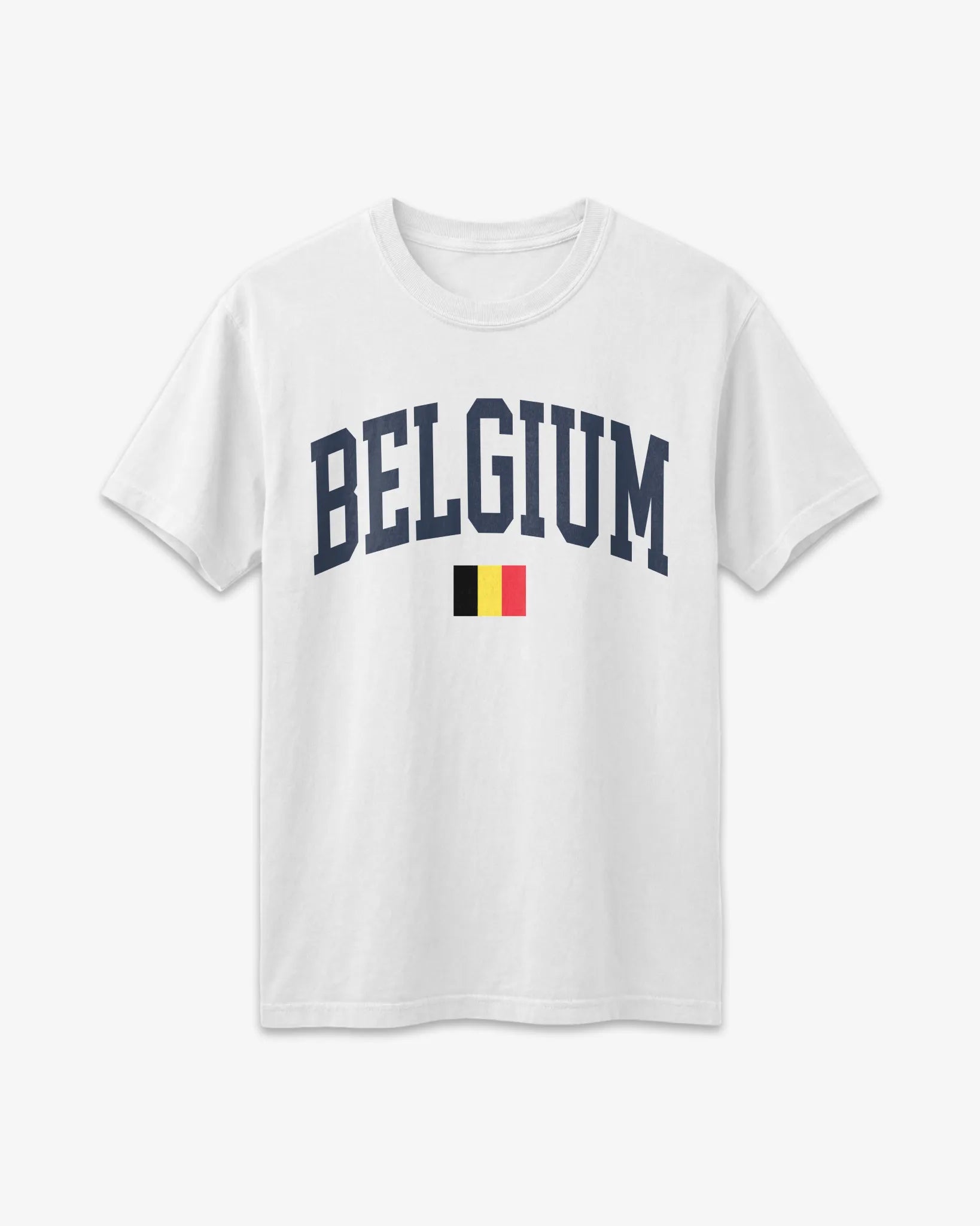Belgium Collegiate Flag T-Shirt