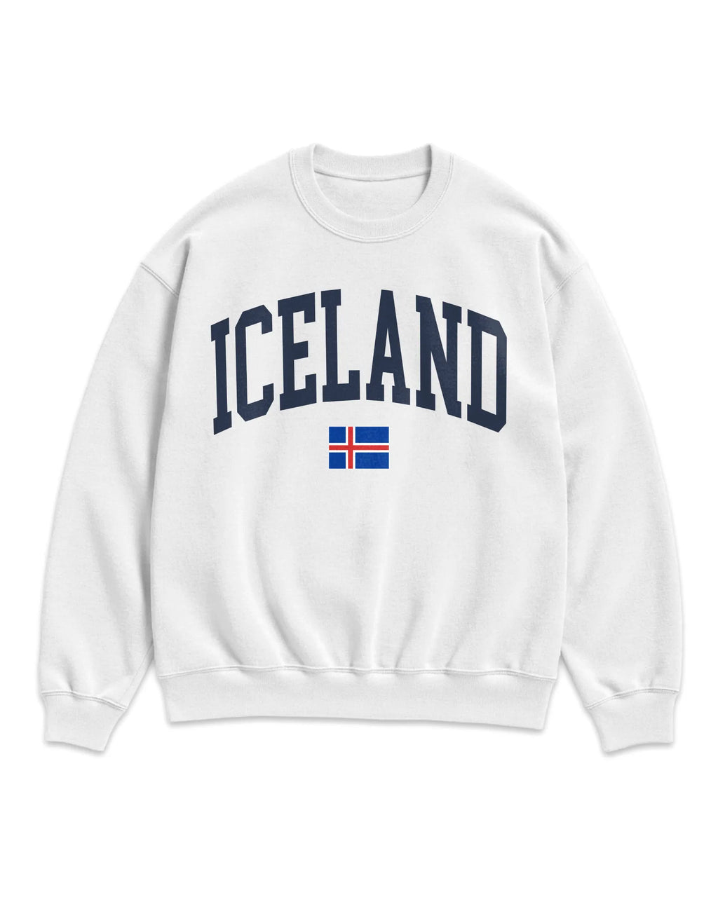 Iceland Collegiate Flag Sweatshirt