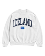 Iceland Collegiate Flag Sweatshirt