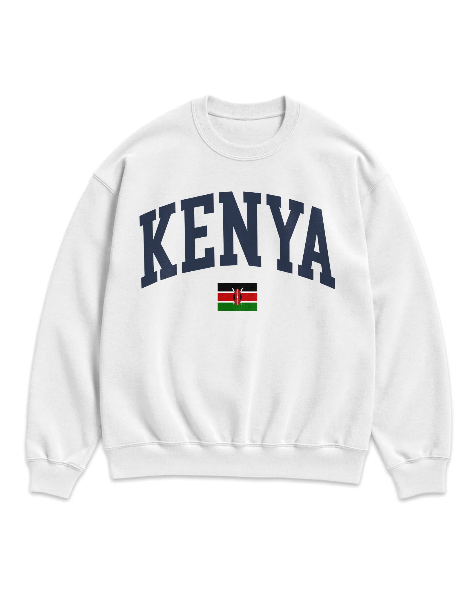 Kenya Collegiate Flag Sweatshirt