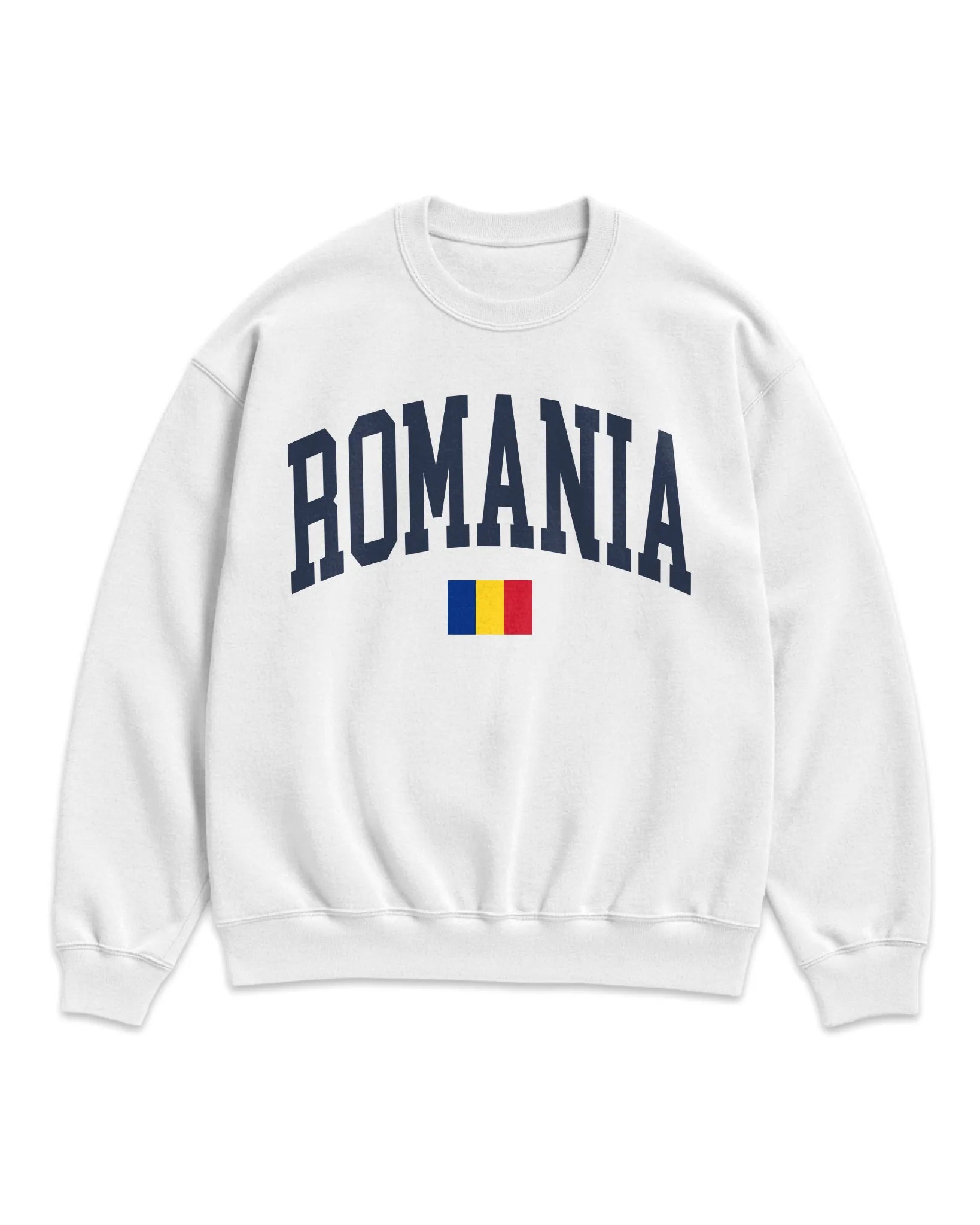 Romania Collegiate Flag Sweatshirt