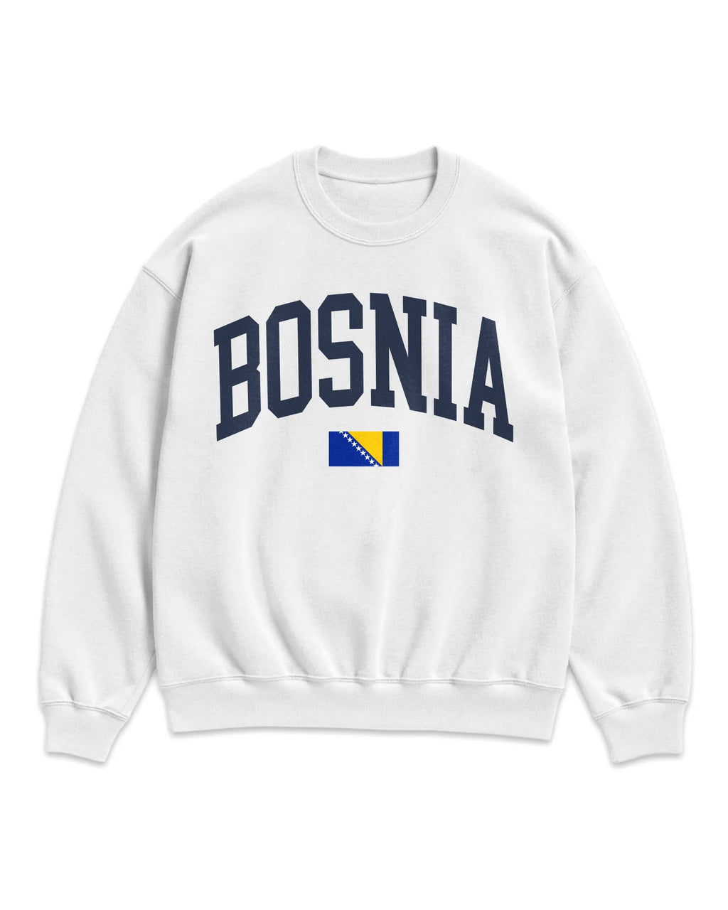 Bosnia Collegiate Flag Sweatshirt