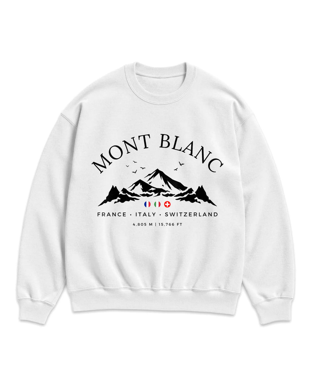 Mont Blanc Alps Sweatshirt