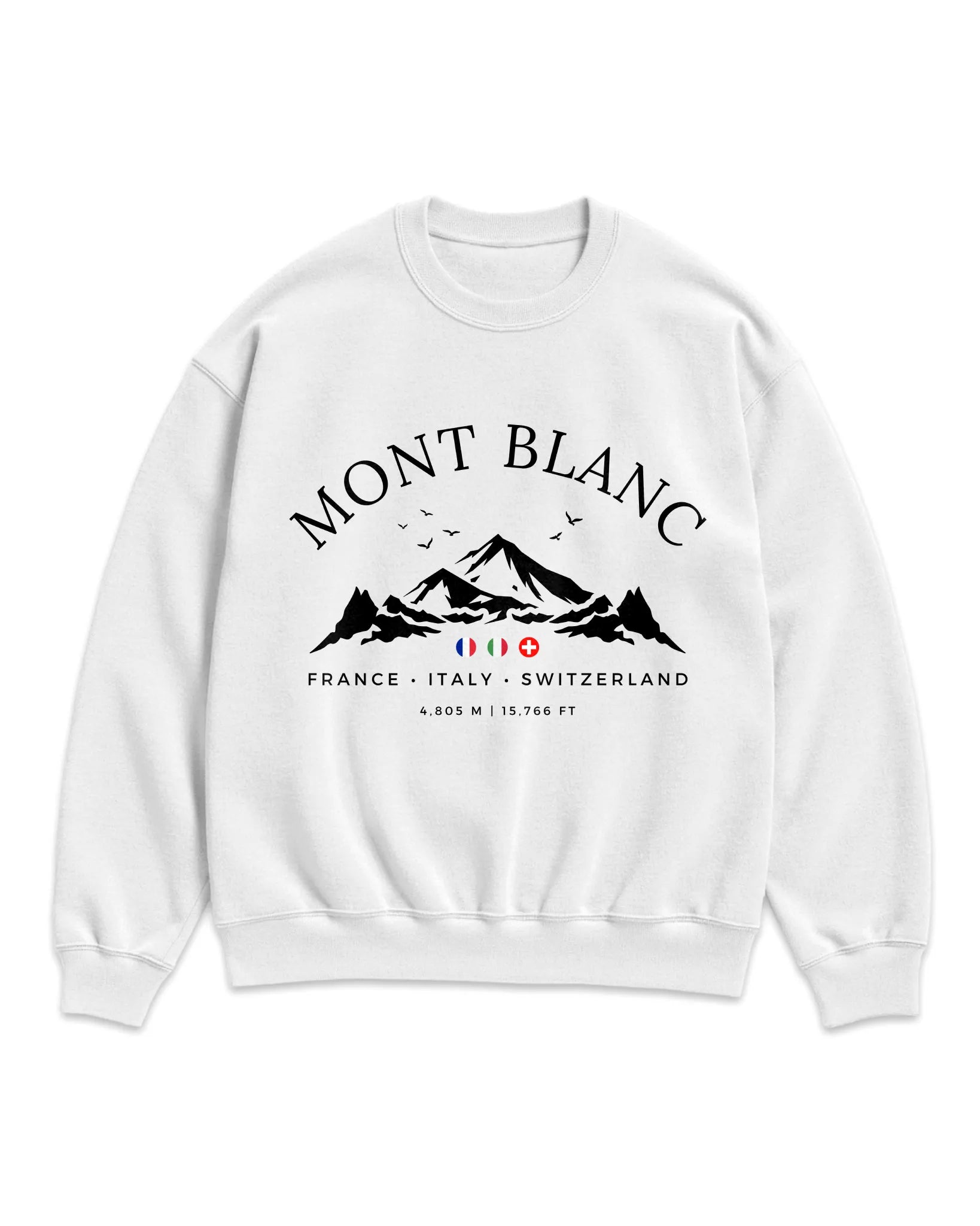 Mont Blanc Alps Sweatshirt