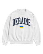 Ukraine Collegiate Flag Sweatshirt