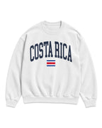 Costa Rica Collegiate Flag Sweatshirt