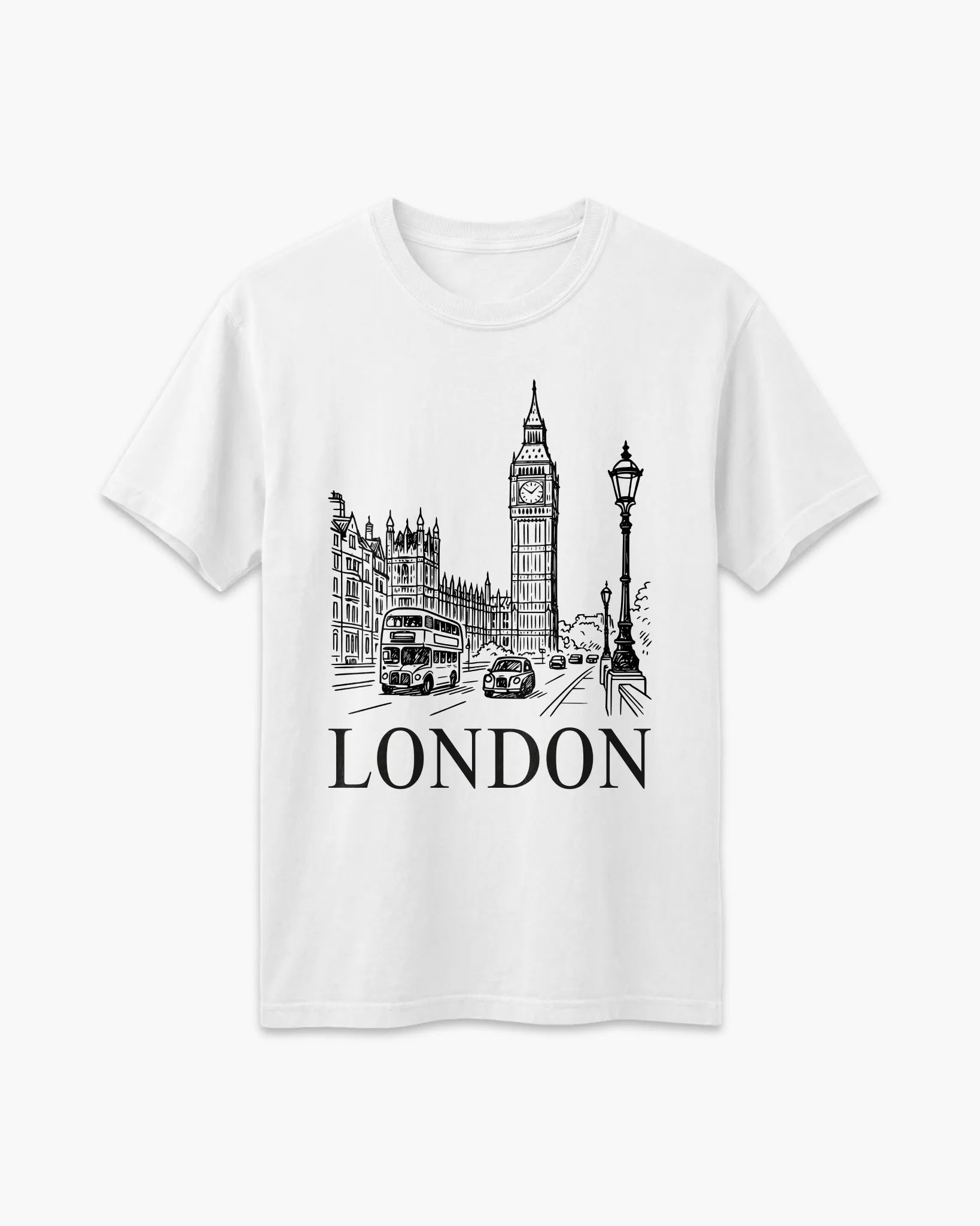 London Vintage Sketch T-Shirt