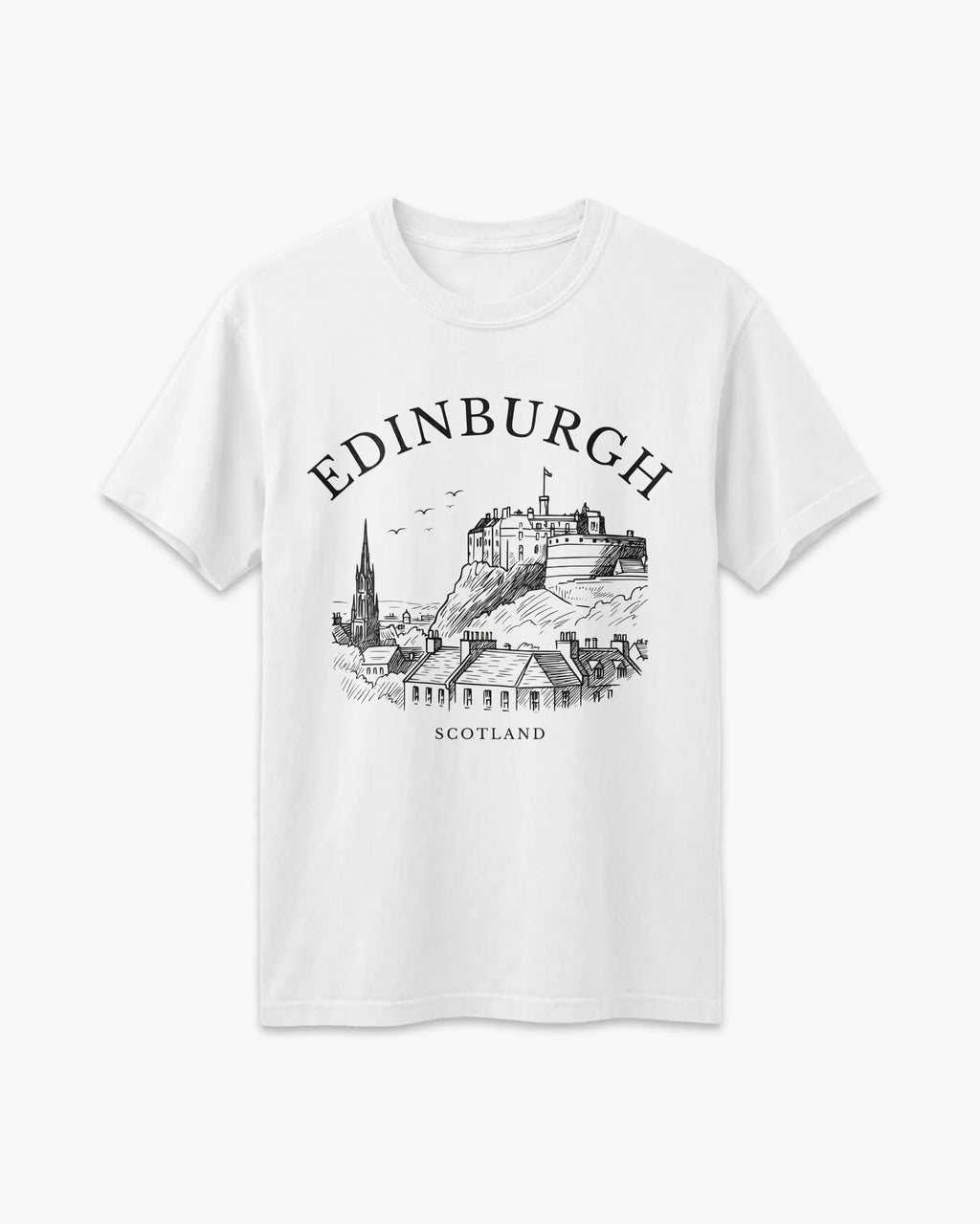 Edinburgh Vintage Sketch T-Shirt