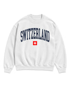 Switzerland Collegiate Flag Sweatshirt