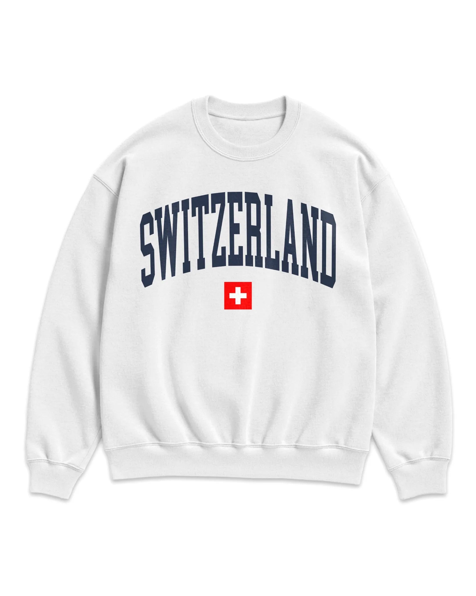 Switzerland Collegiate Flag Sweatshirt
