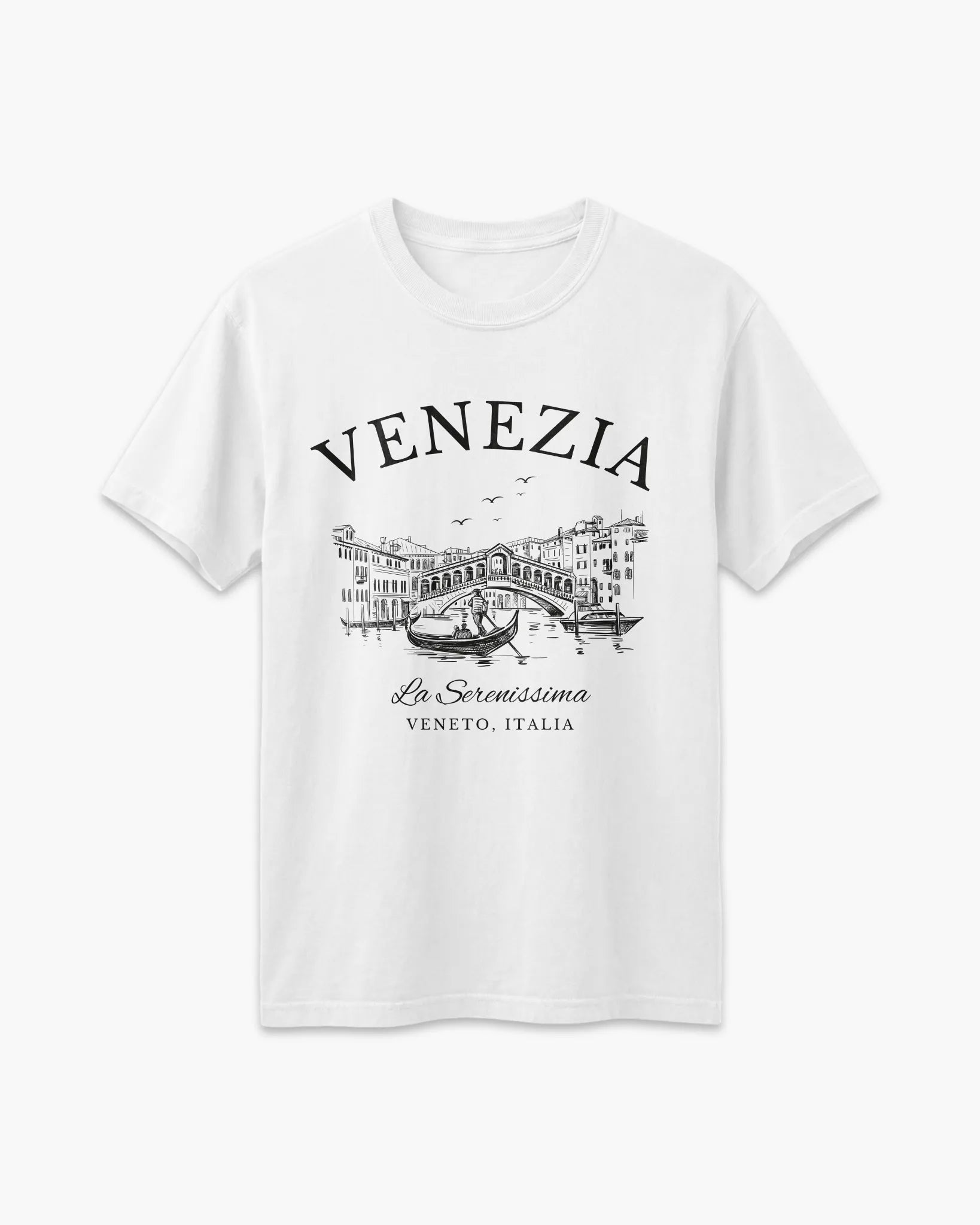 Venice Vintage Sketch T-Shirt