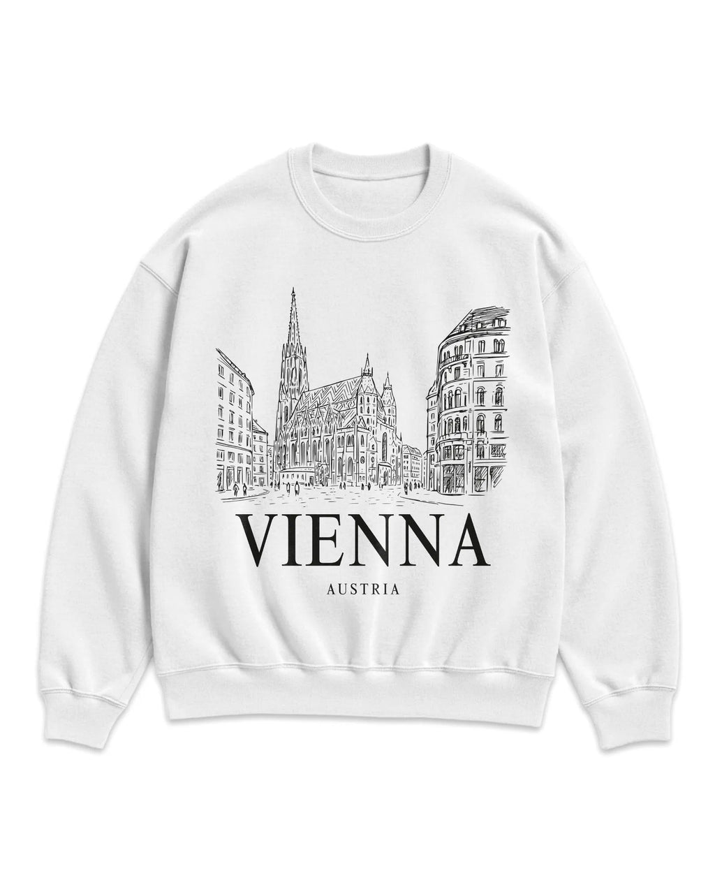 Vienna Vintage Sketch Sweatshirt