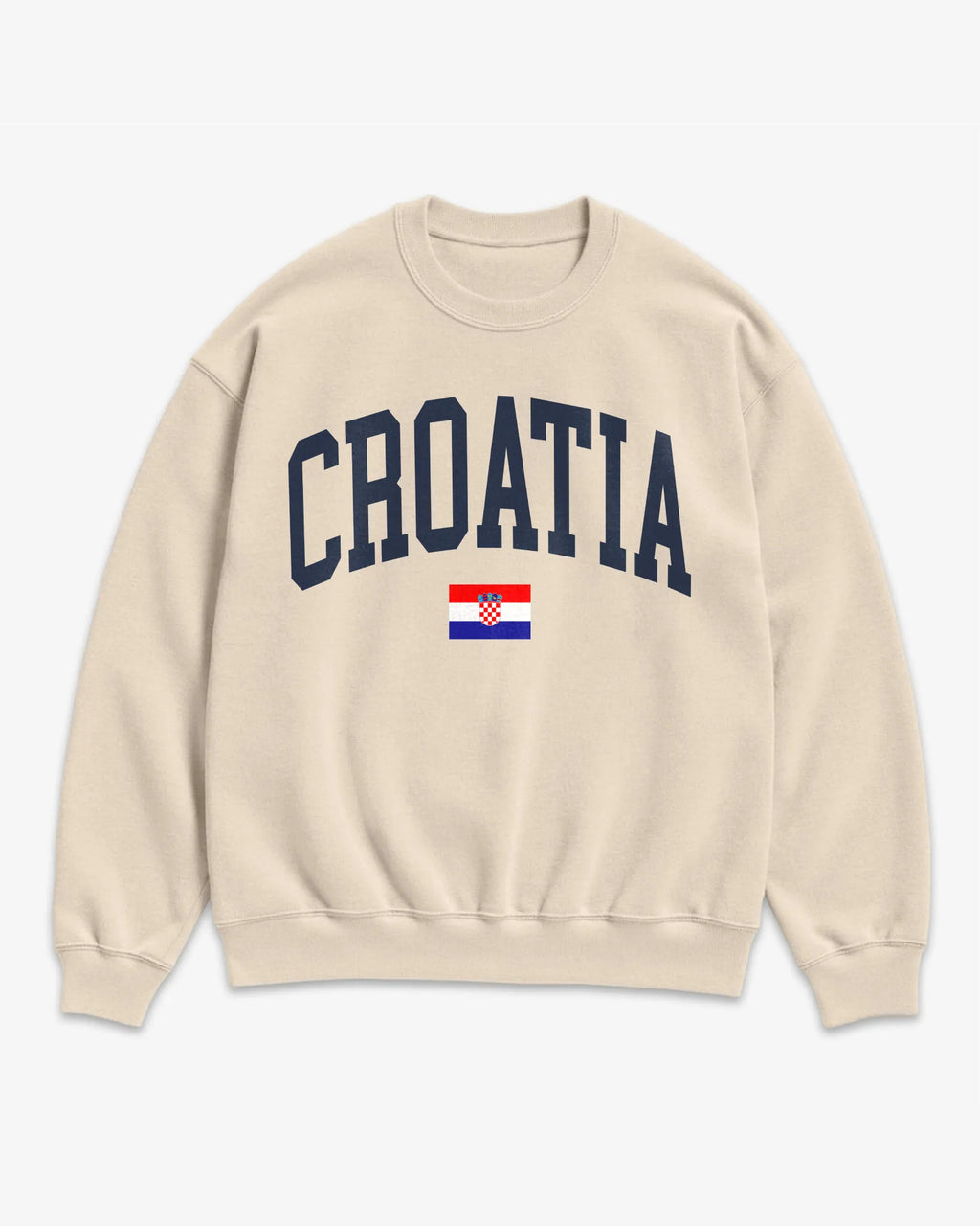 Croatia Collegiate Flag Sweatshirt