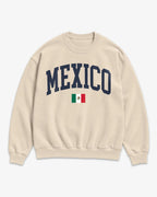Mexico Collegiate Flag Sweatshirt