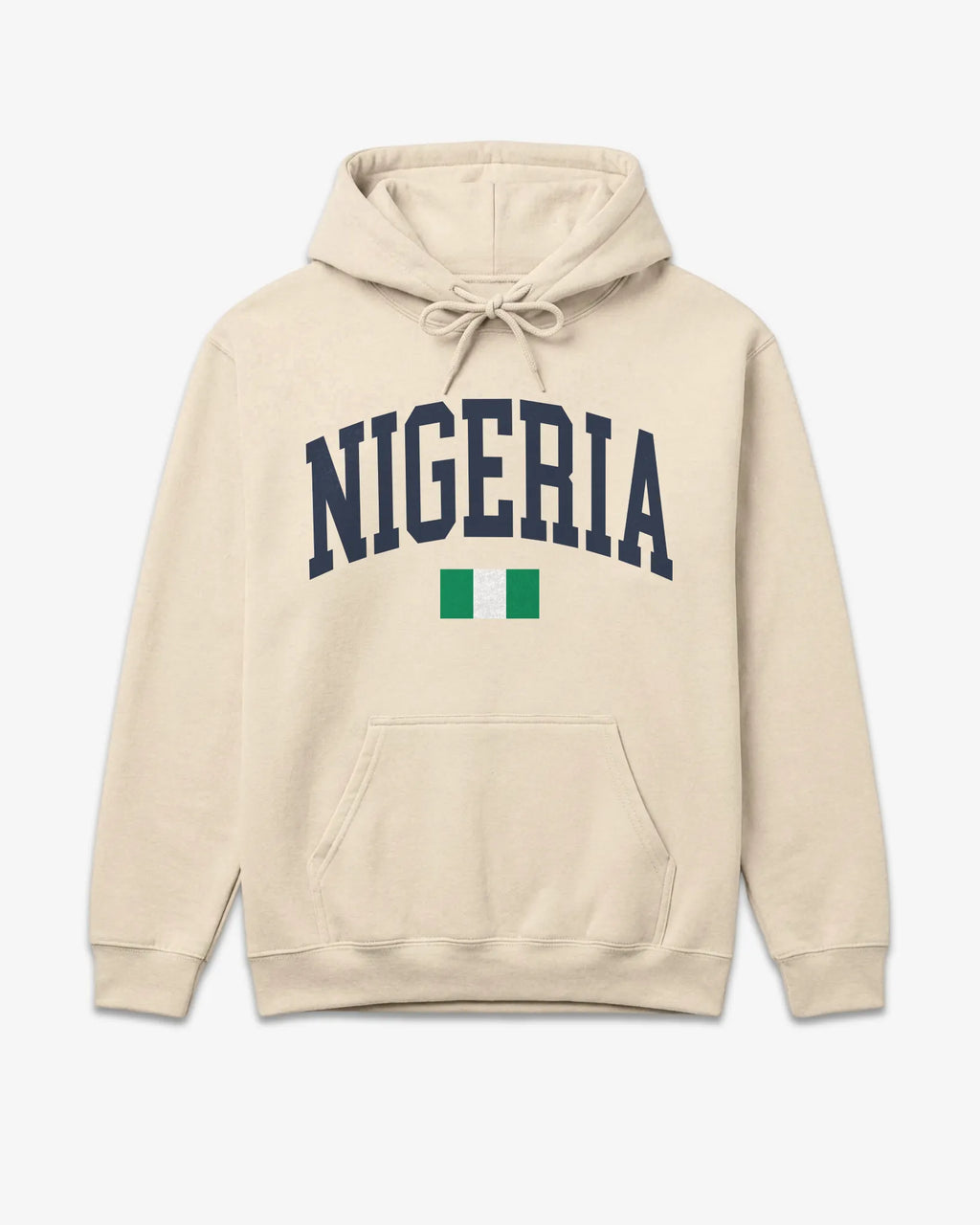 Nigeria Collegiate Flag Hoodie
