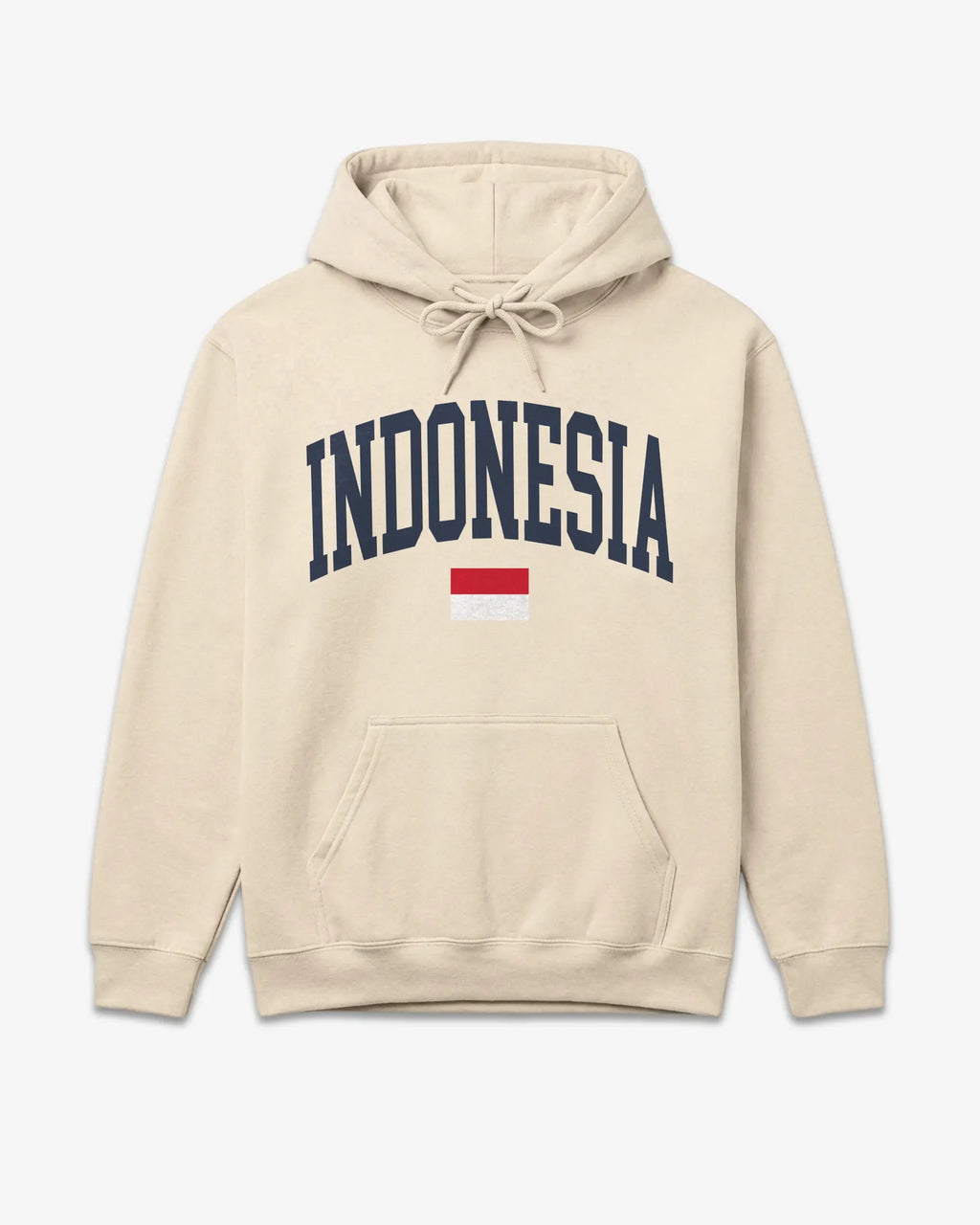Indonesia Collegiate Flag Hoodie