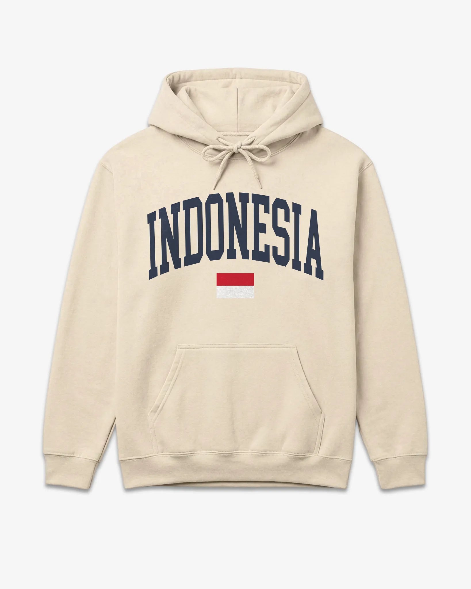 Indonesia Collegiate Flag Hoodie