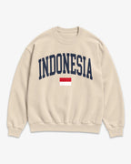 Indonesia Collegiate Flag Sweatshirt