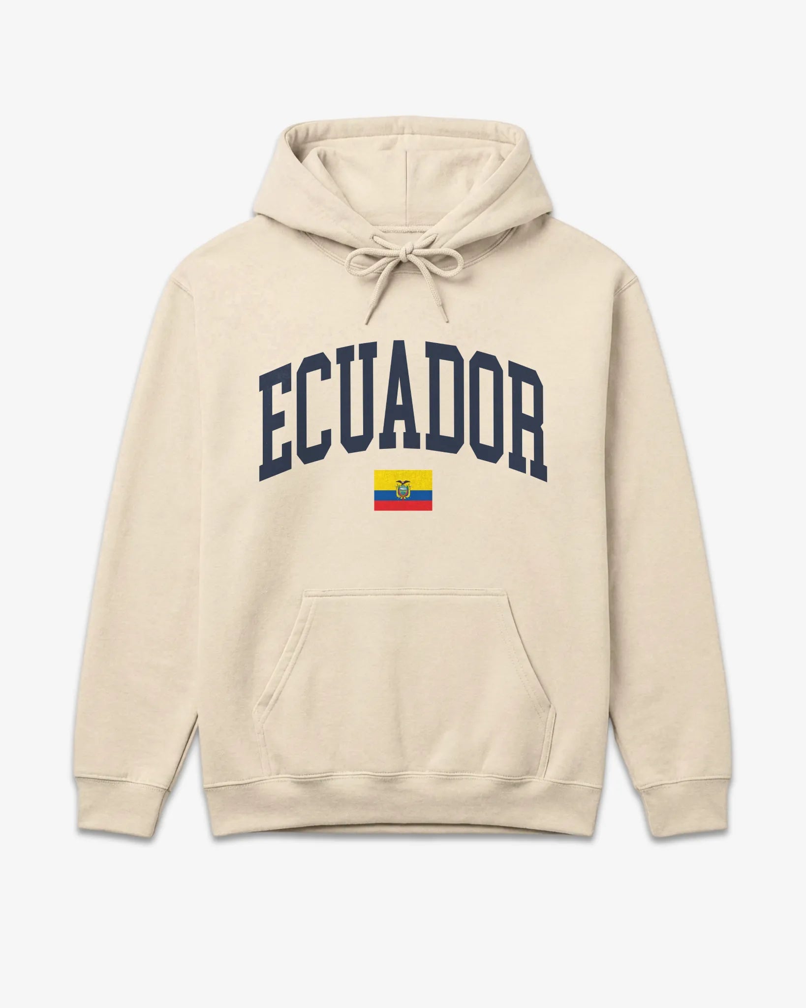 Ecuador Collegiate Flag Hoodie