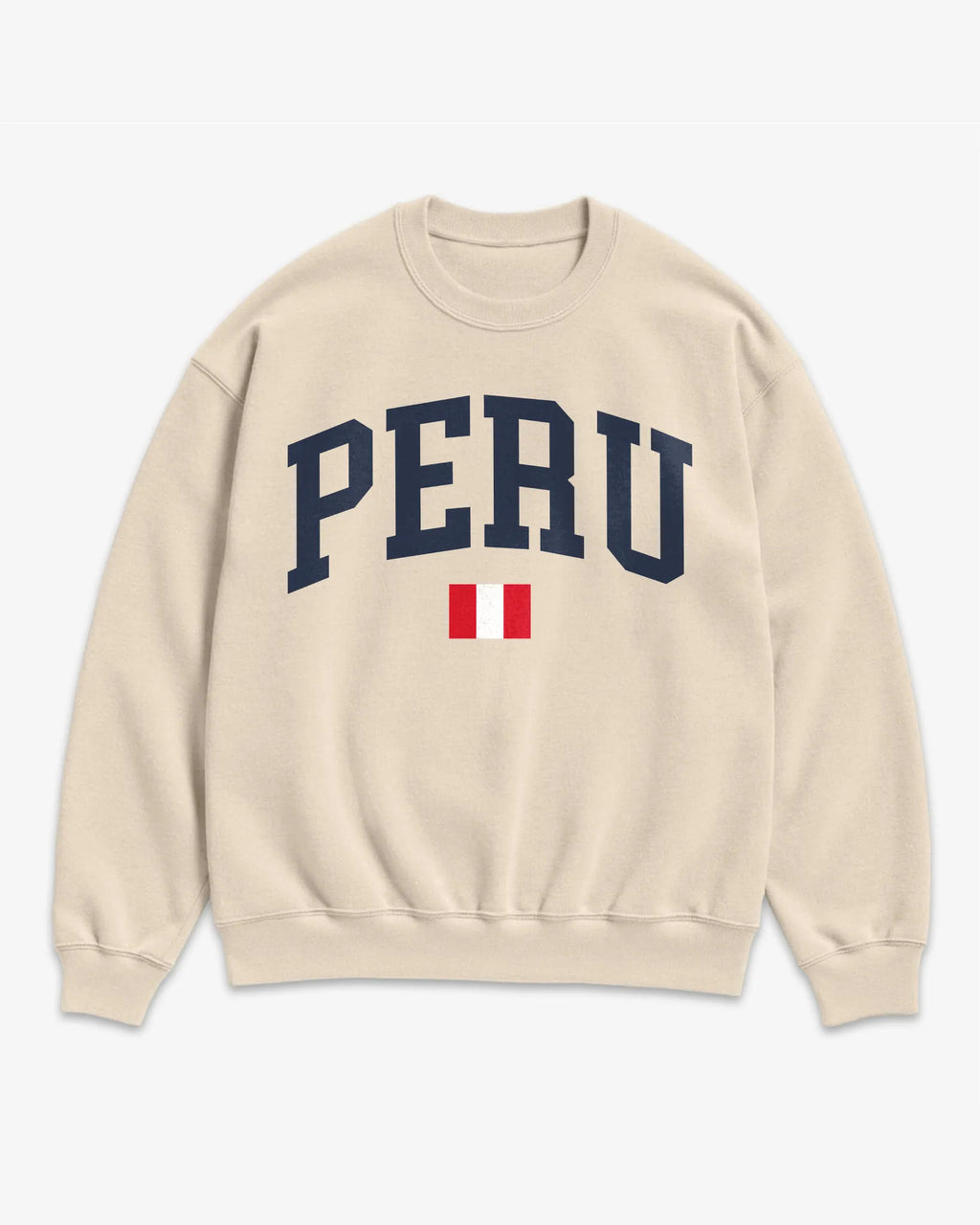 Peru Collegiate Flag Sweatshirt