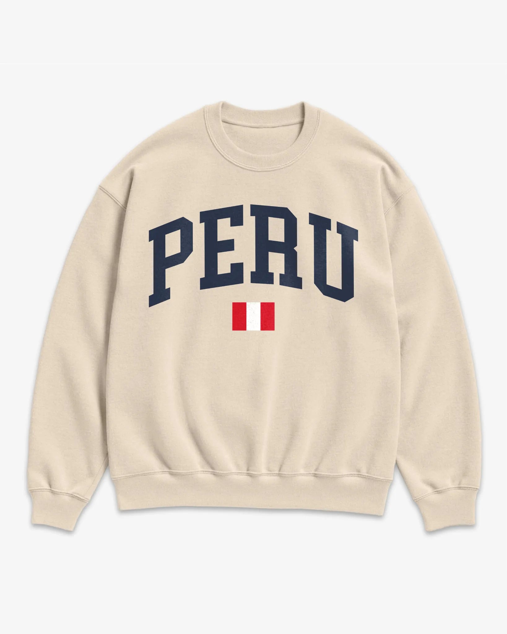 Peru Collegiate Flag Sweatshirt