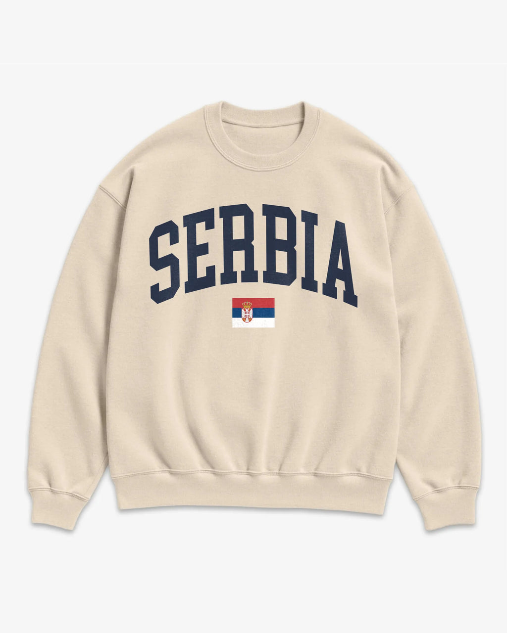 Serbia Collegiate Flag Sweatshirt