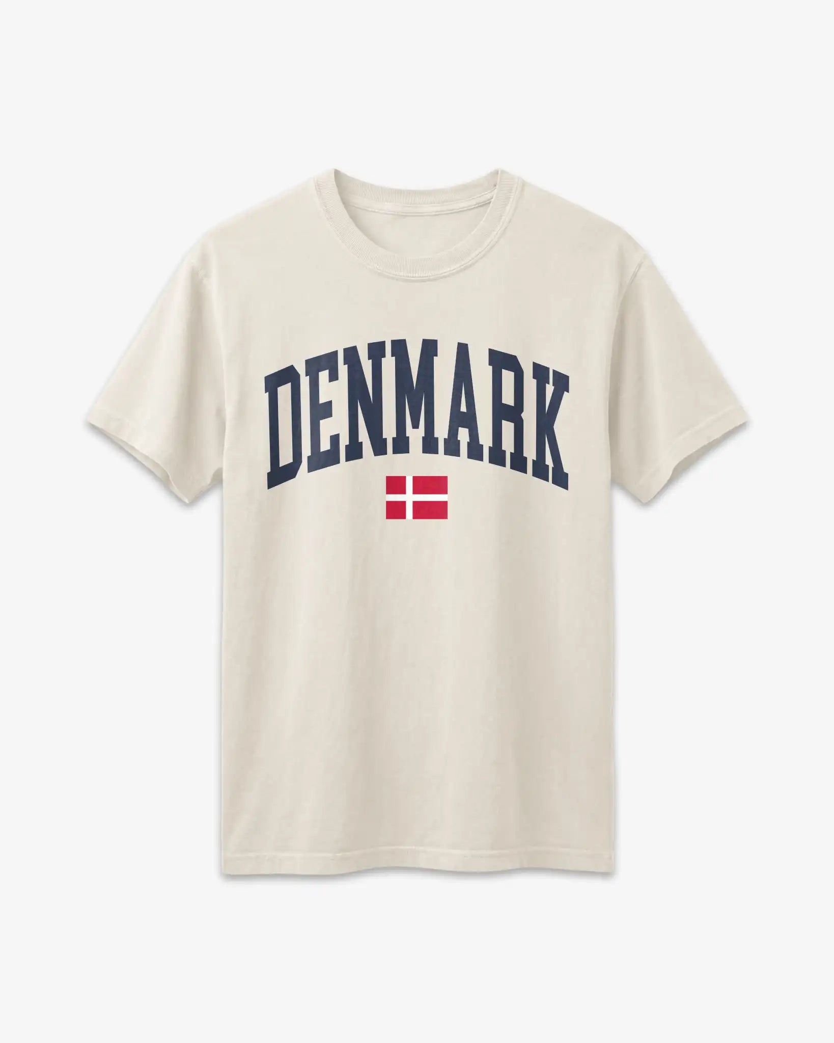 Denmark Collegiate Flag T-Shirt