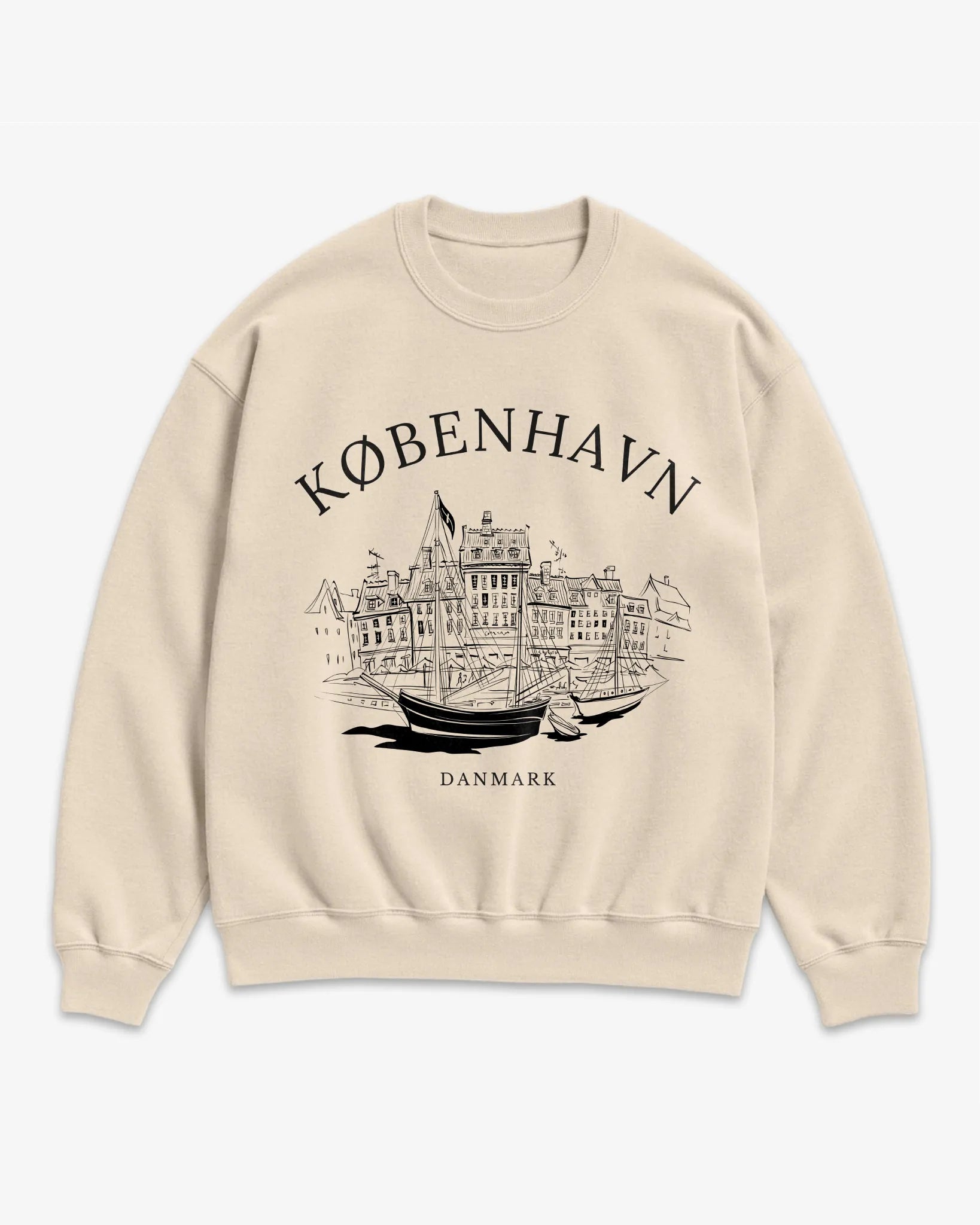 Copenhagen Vintage Sketch Sweatshirt