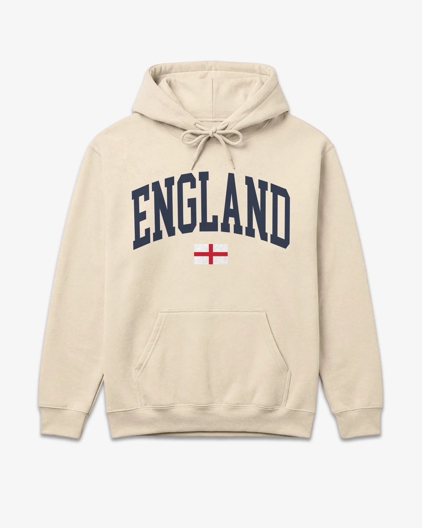 England Collegiate Flag Hoodie