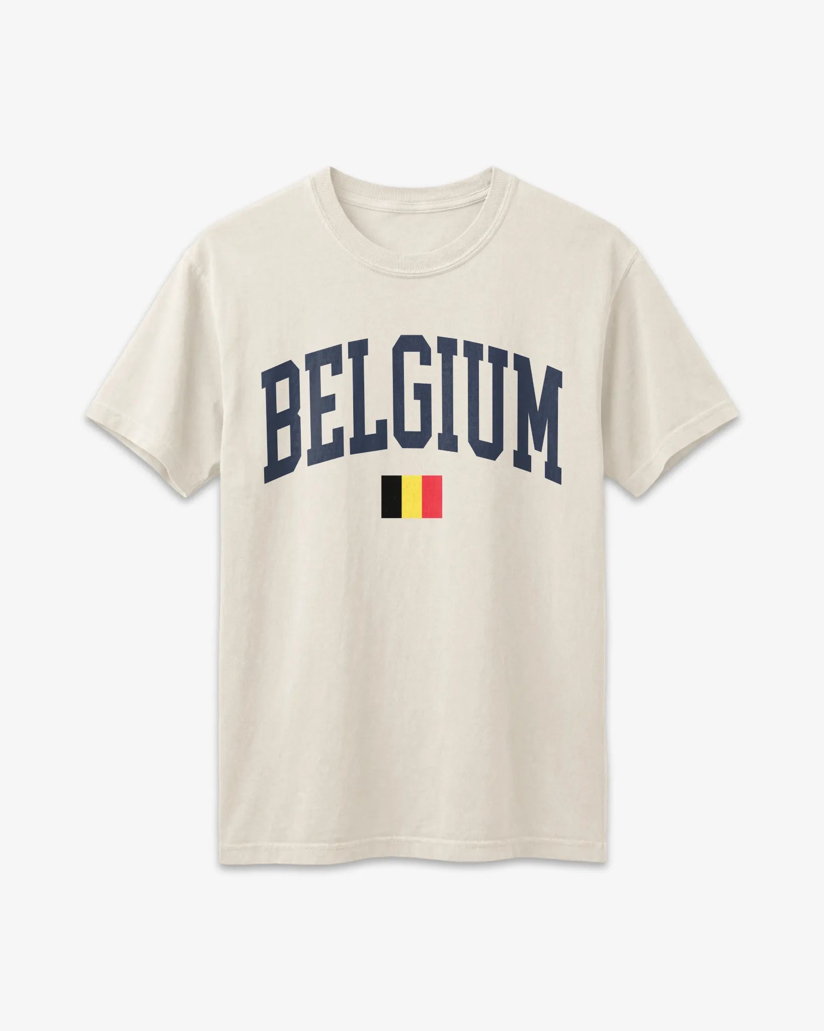 Belgium Collegiate Flag T-Shirt