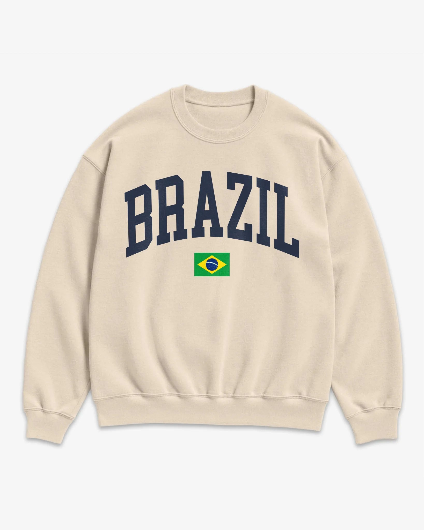 Brazil Collegiate Flag Sweatshirt