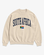 South Africa Collegiate Flag Sweatshirt