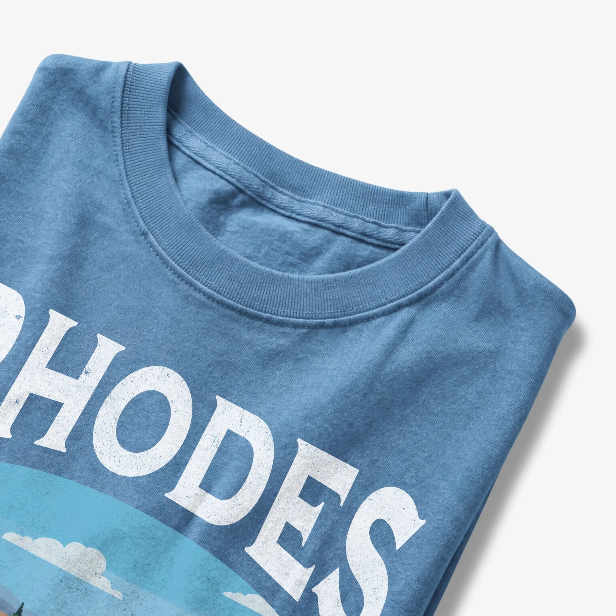 Rhodes Greece Vintage Travel Poster T-Shirt