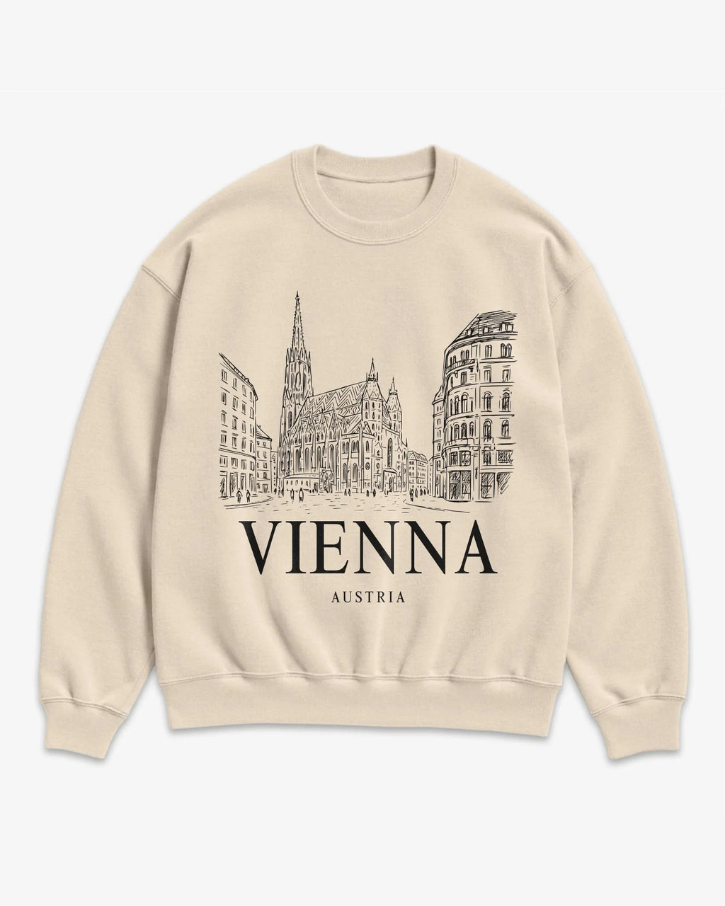 Vienna Vintage Sketch Sweatshirt