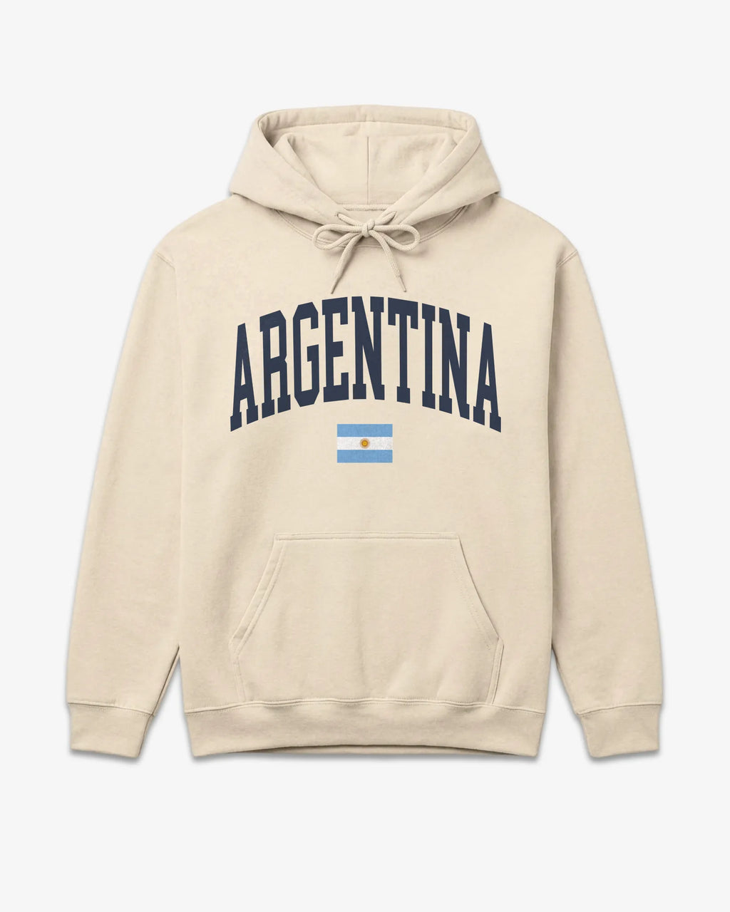 Argentina Collegiate Flag Hoodie