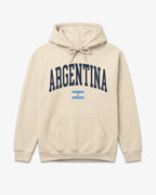Argentina Collegiate Flag Hoodie