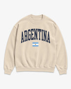 Argentina Collegiate Flag Sweatshirt