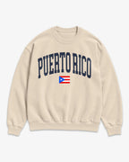 Puerto Rico Collegiate Flag Sweatshirt