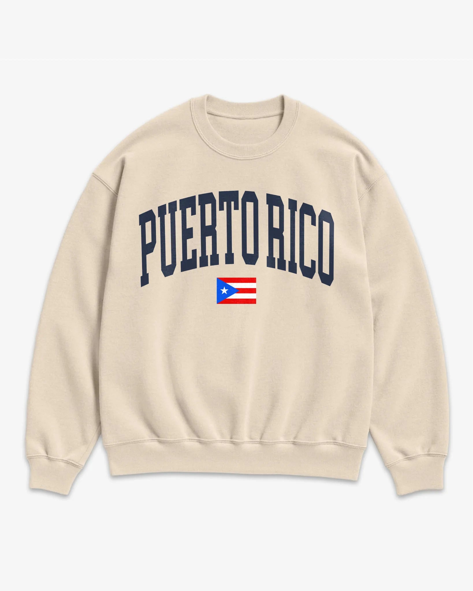 Puerto Rico Collegiate Flag Sweatshirt