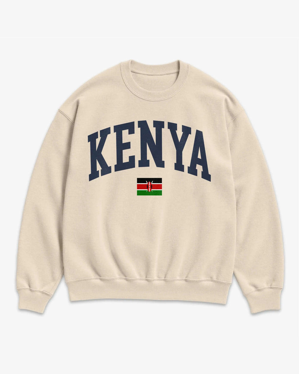 Kenya Collegiate Flag Sweatshirt