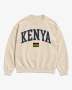 Kenya Collegiate Flag Sweatshirt