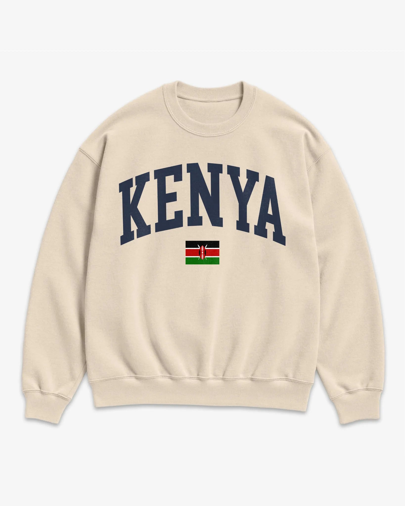 Kenya Collegiate Flag Sweatshirt