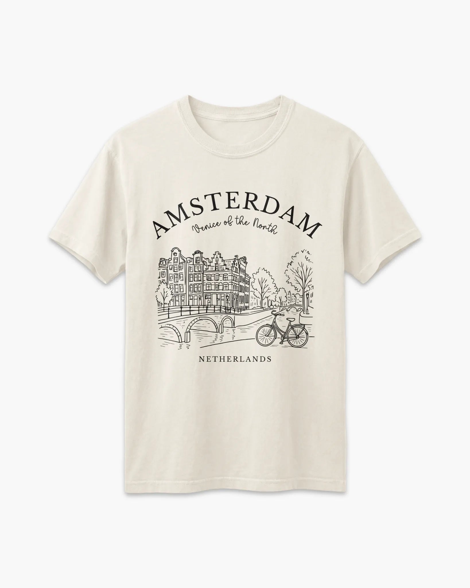 Amsterdam Vintage Sketch T-Shirt