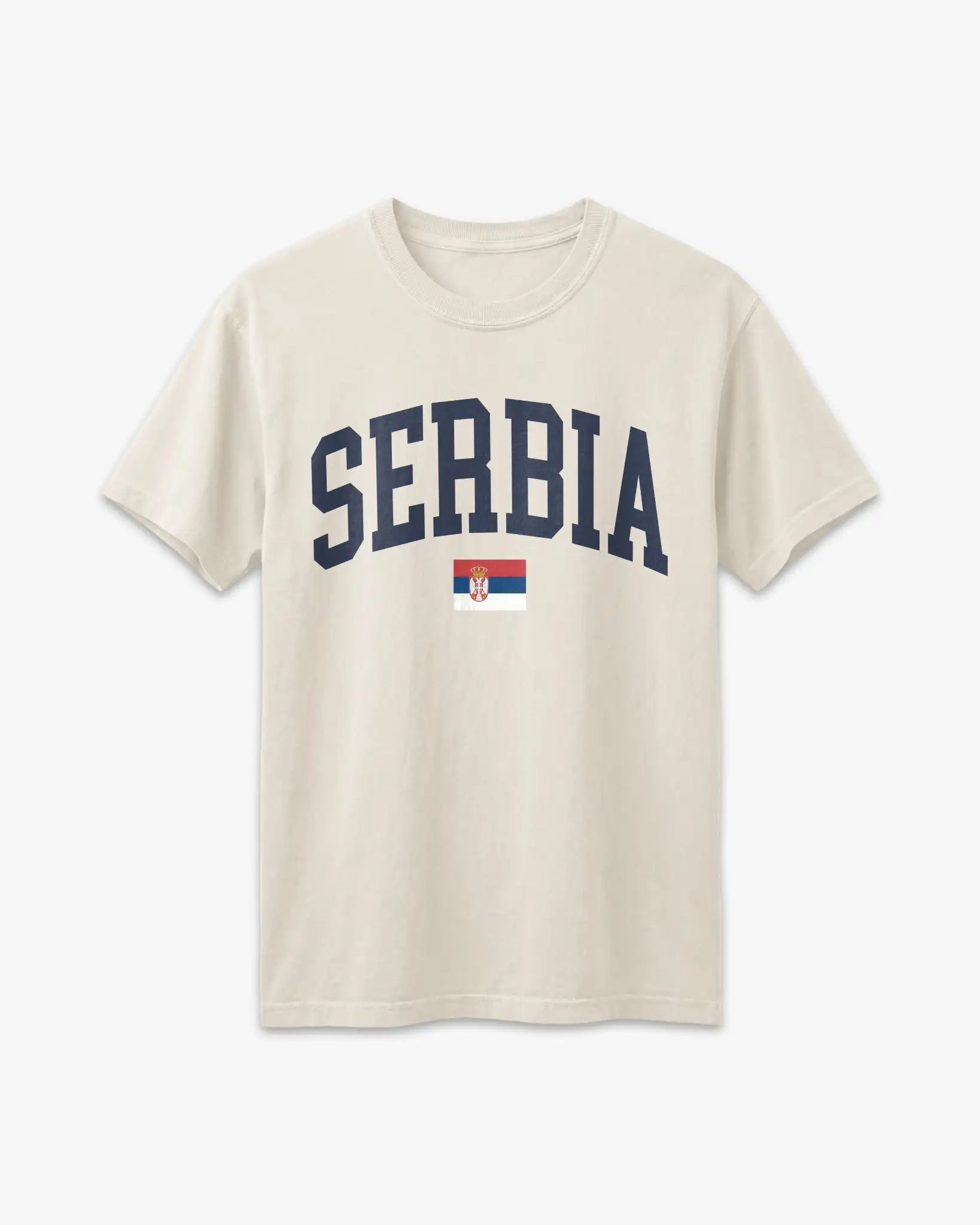 Serbia Collegiate Flag T-Shirt