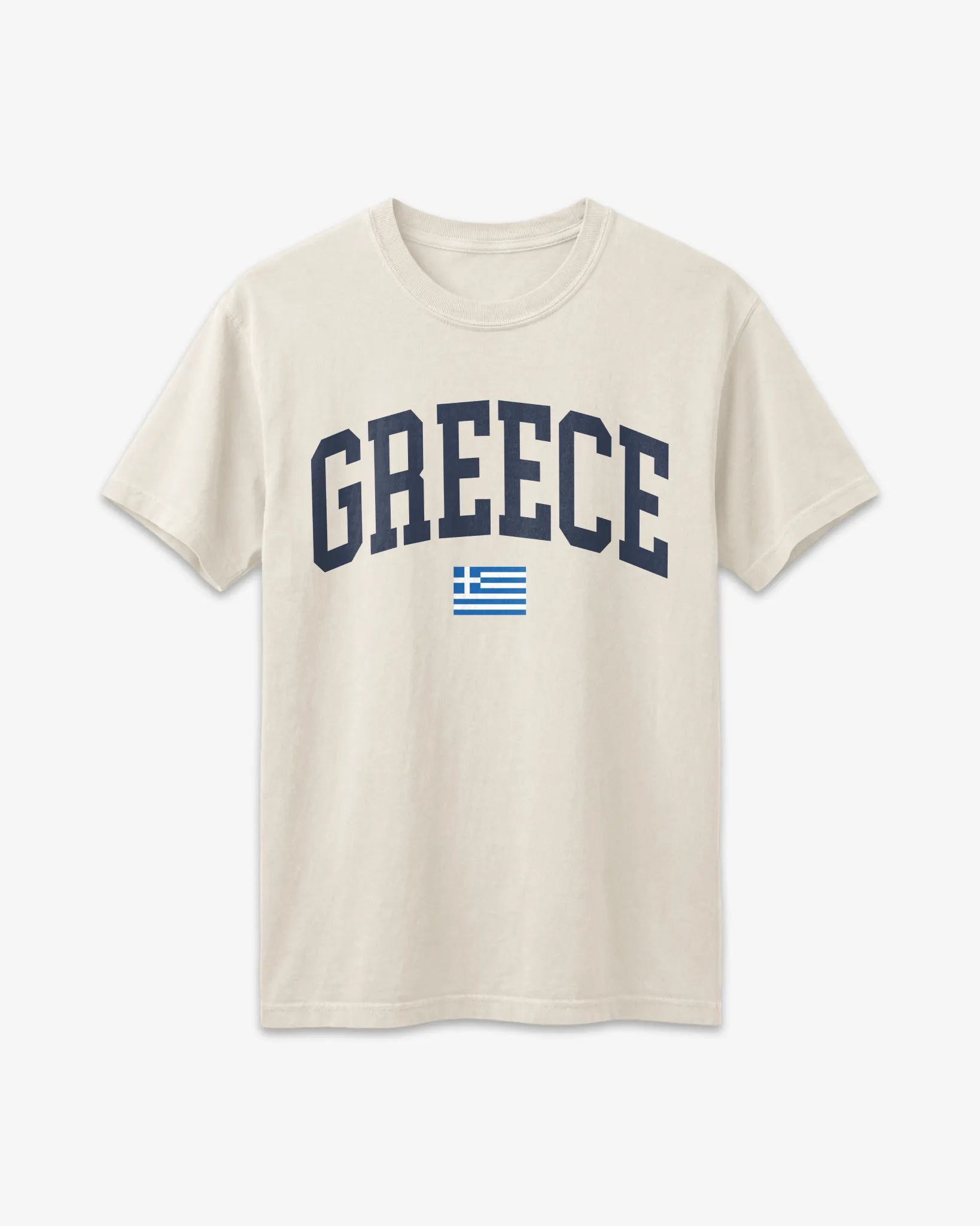Greece Collegiate Flag T-Shirt