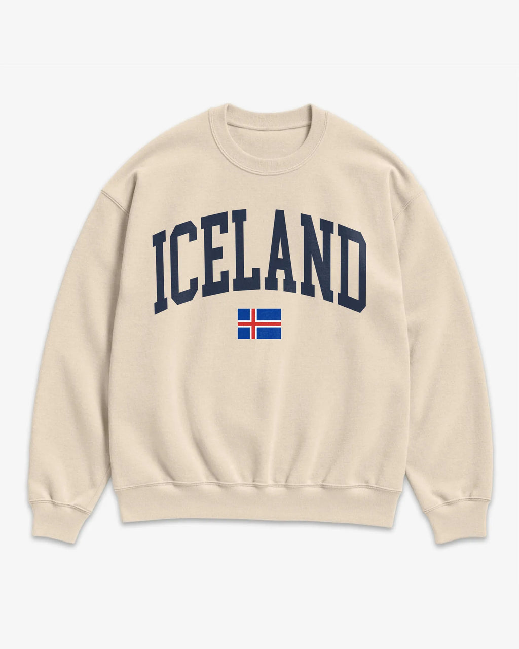 Iceland Collegiate Flag Sweatshirt