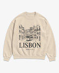 Lisbon Vintage Sketch Sweatshirt